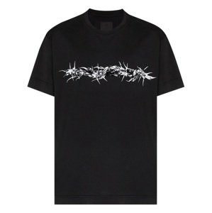 GIVENCHY Wire Black tričko Veľkosť: XXL