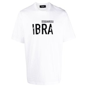 DSQUARED2 Ibra White tričko Veľkosť: L