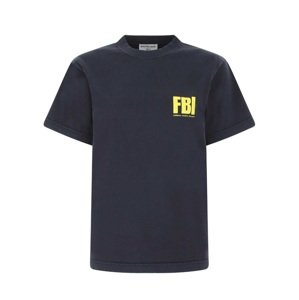 BALENCIAGA FBI Dark Blue tričko Veľkosť: S