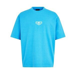BALENCIAGA BB Blue tričko Veľkosť: XL