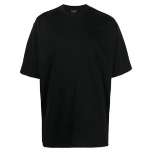 BALENCIAGA Care Label Black tričko Veľkosť: XXL