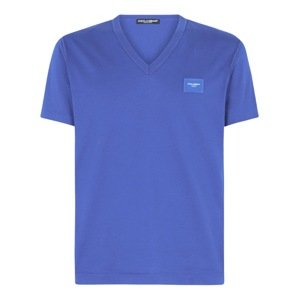 DOLCE & GABBANA Basic Blue tričko Veľkosť: S
