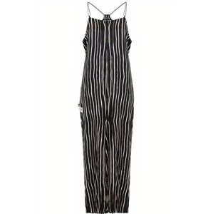 #VDR Striped B&W šaty Veľkosť: M