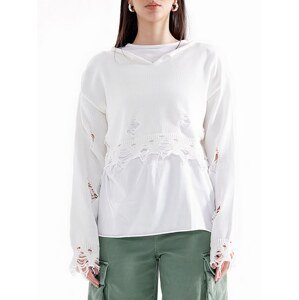 #VDR Street White sveter Veľkosť: L