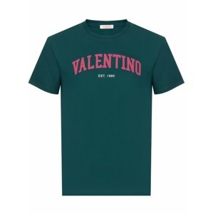 VALENTINO Logo Green tričko Veľkosť: XL