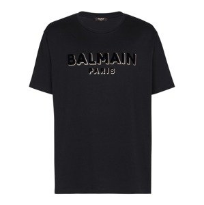 BALMAIN Patch Black tričko Veľkosť: XL