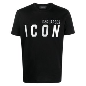 DSQUARED2 Icon Logo Black tričko Veľkosť: L