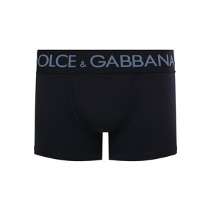 DOLCE & GABBANA Logo Black boxerky Veľkosť: M