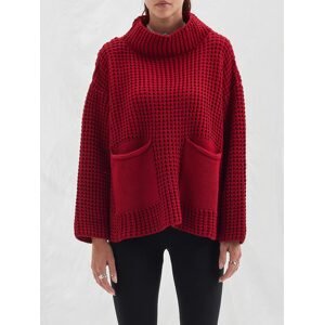 #VDR Knitted Red sveter Veľkosť: L