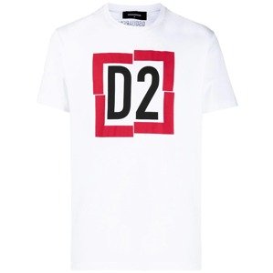 DSQUARED2 D2 White tričko Veľkosť: S