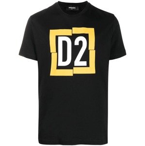 DSQUARED2 D2 Black tričko Veľkosť: S