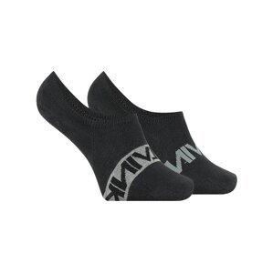 CALVIN KLEIN Black 2-Pack ponožky Veľkosť: 39-42 EU
