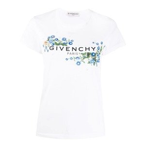 GIVENCHY Floral Logo tričko Veľkosť: L