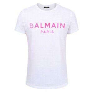 BALMAIN Paris Logo tričko Veľkosť: L
