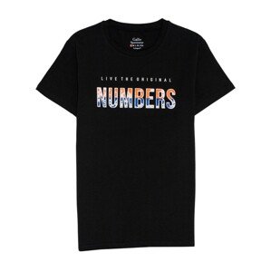 GALIO Numbers Black tričko Veľkosť: M