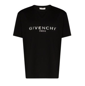 GIVENCHY Silver Logo tričko Veľkosť: S
