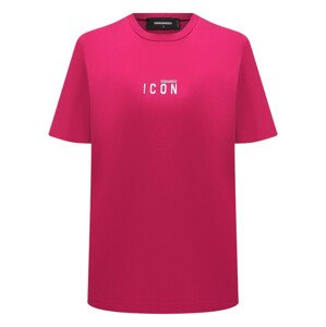 DSQUARED2 Icon Pink tričko Veľkosť: XS