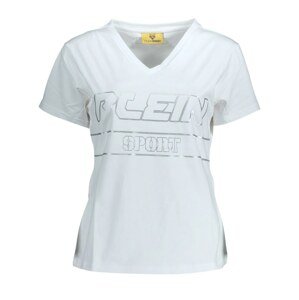 PLEIN SPORT V White tričko Veľkosť: XL