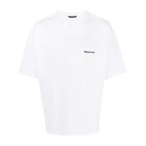 BALENCIAGA B White tričko Veľkosť: XL