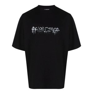 BALENCIAGA Street Black tričko Veľkosť: L